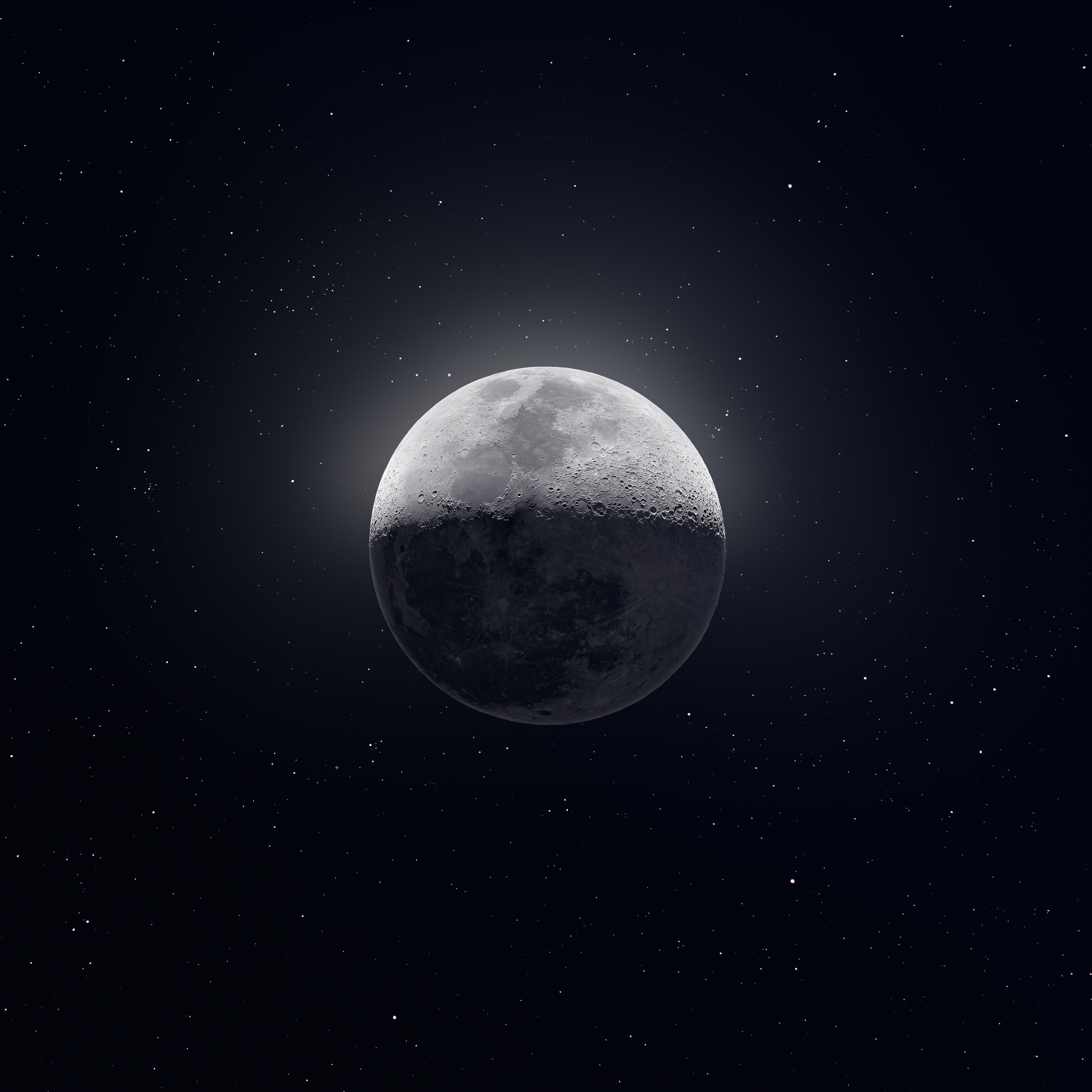 The moon
